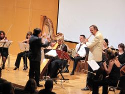 Sara Terzano Arpa Anton Serra Flauto Filharmonia Barcelona